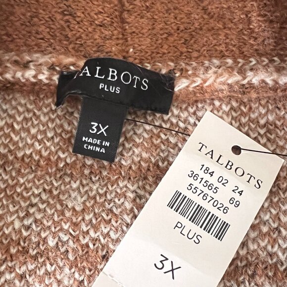 Talbots Open Front Cardigan, Soft, Warm, Versatile - New - Picture 6 of 7